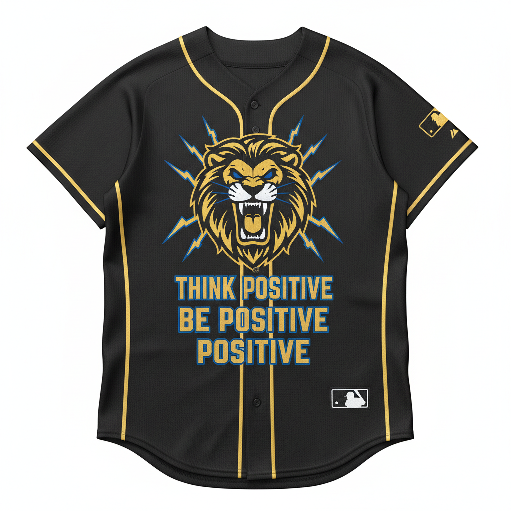 MLB Cartoon Jersey – Away (Think Positive)