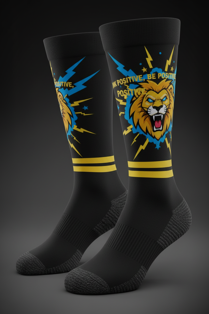 Think Positive NFL Socks