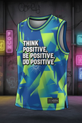 GoodVibeWear Jersey – Design 3 (Think Positive, Be Positive, Do Positive)