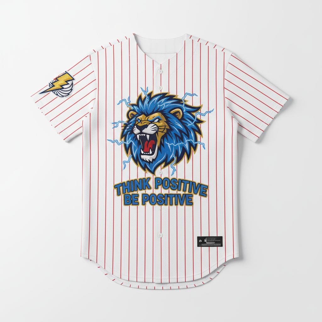 MLB Cartoon Jersey – Home (Think Positive)