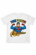 GoodVibeWear Think Positive Superhero Tee