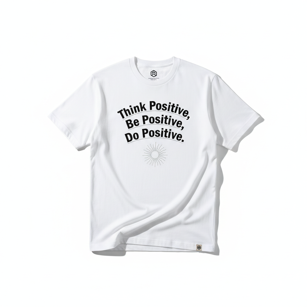 Think Positive, Be Positive, Do Positive T-Shirt