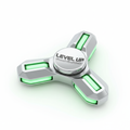 GoodVibeWear Level Up Neon Fidget Spinner