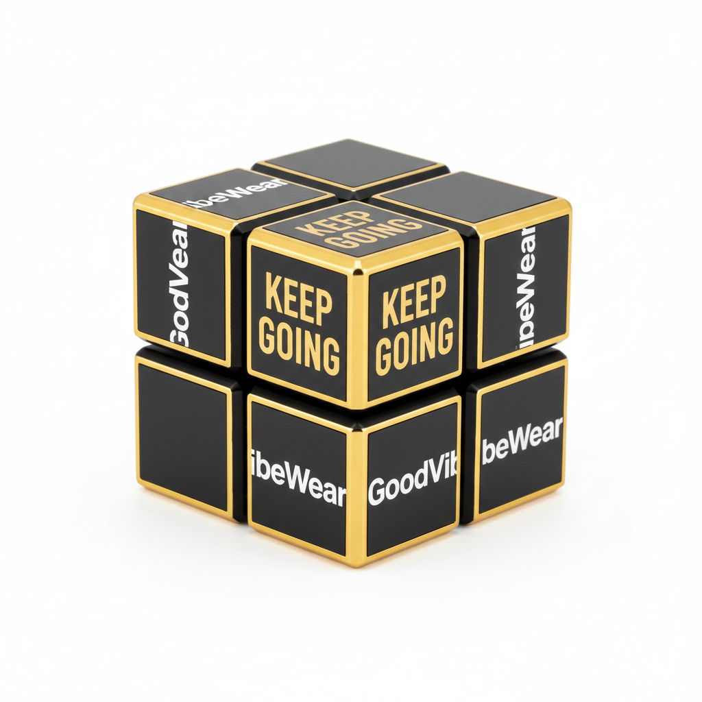 GoodVibeWear Keep Going Infinity Cube