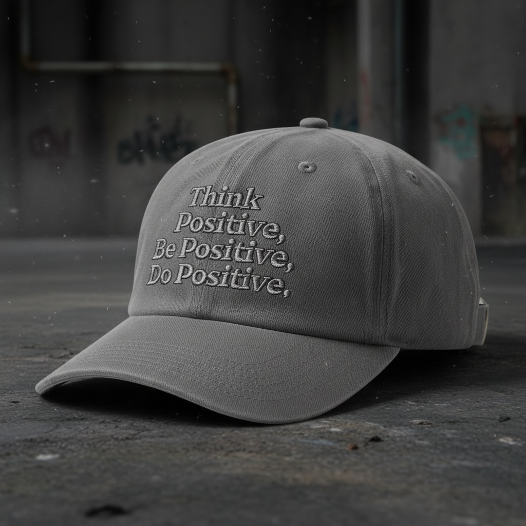 Think Positive, Be Positive, Do Positive Hat