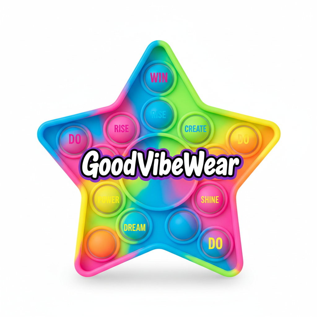 GoodVibeWear Win Rise Glow Pop It