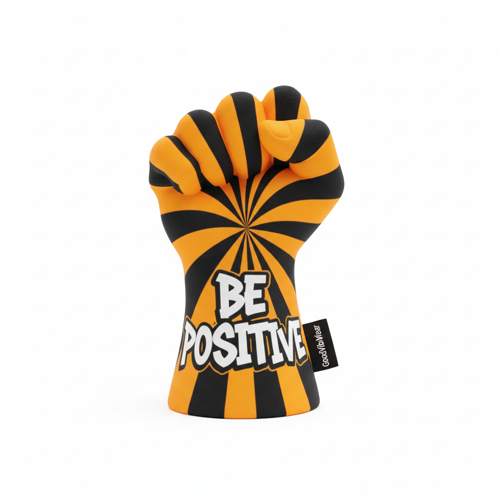 GoodVibeWear Be Positive Squishy Fist
