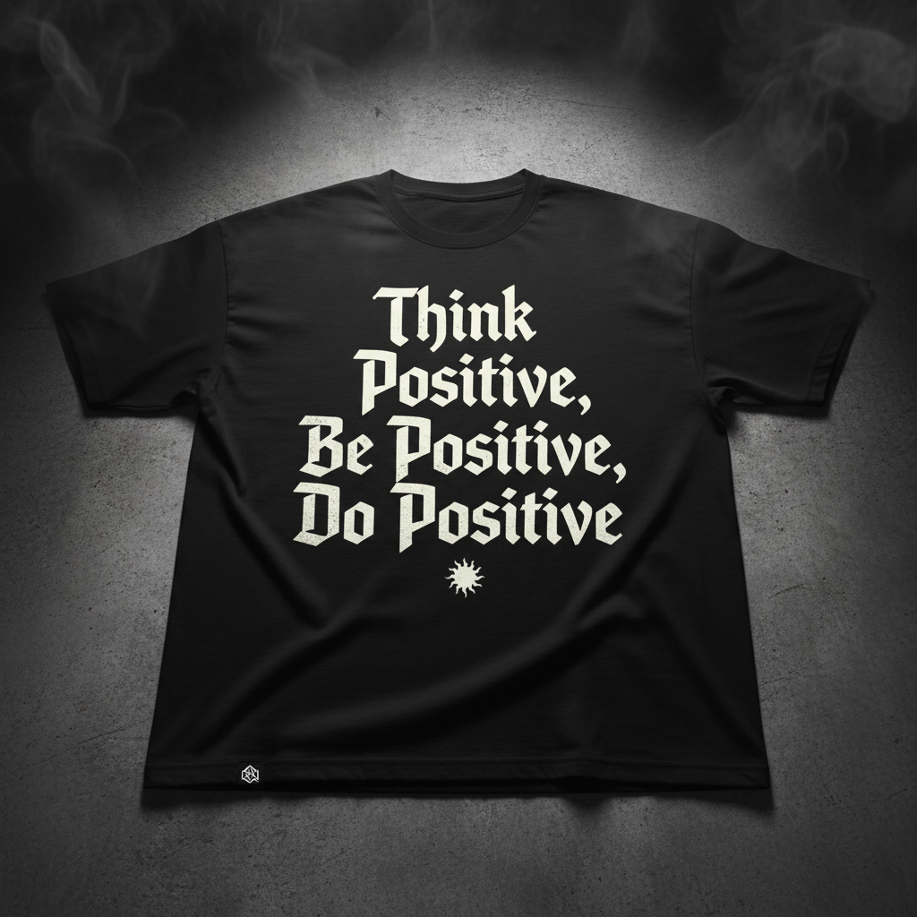 Think Positive, Be Positive, Do Positive T-Shirt
