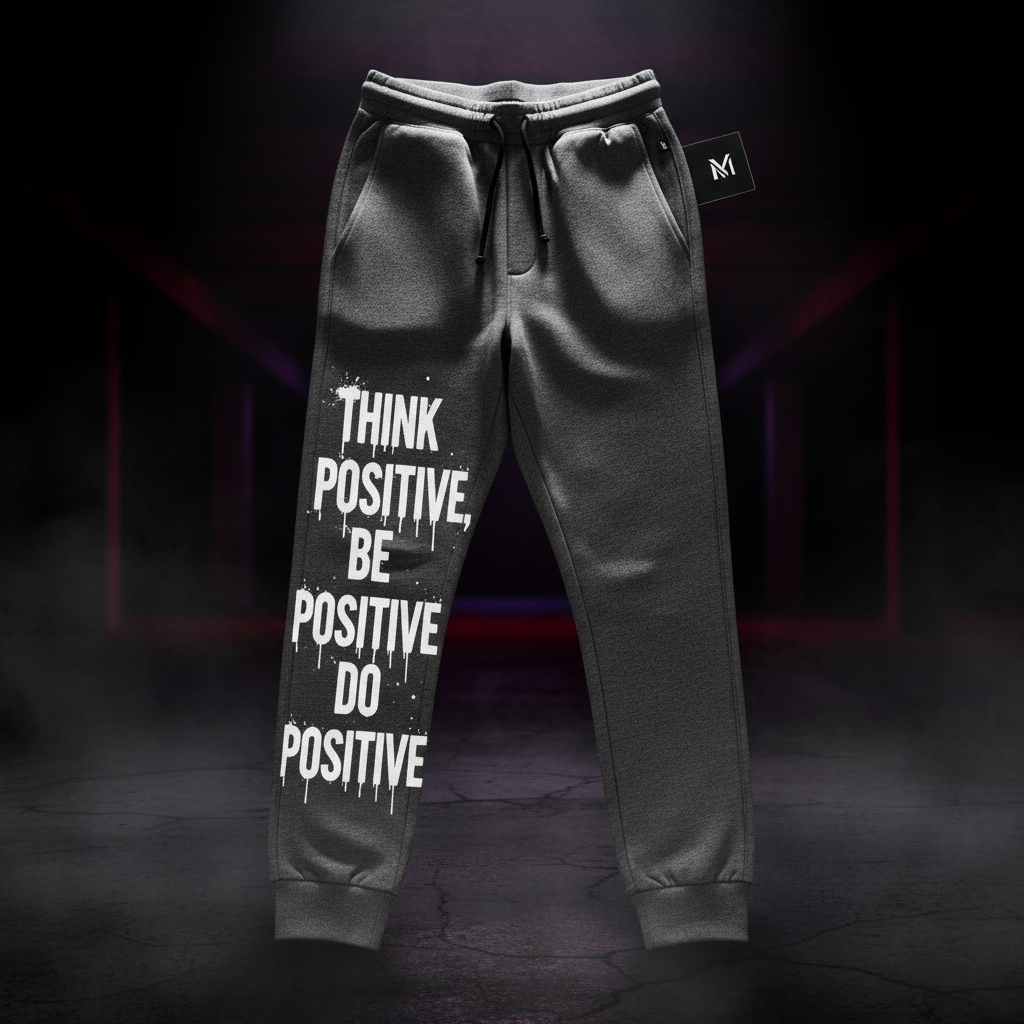 Think Positive, Be Positive, Do Positive Pants